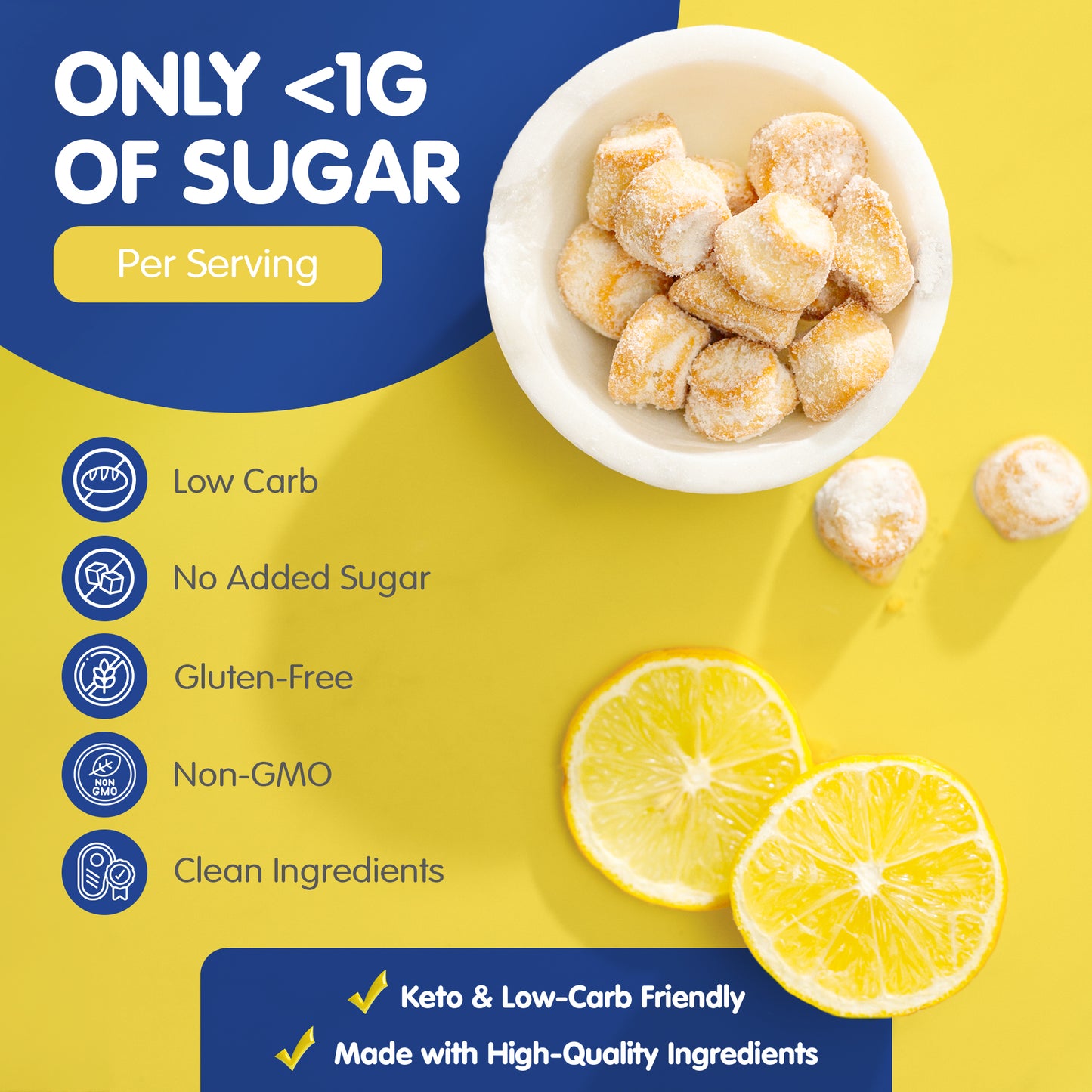 Italian Wedding Cookies - Lemon Shortbread