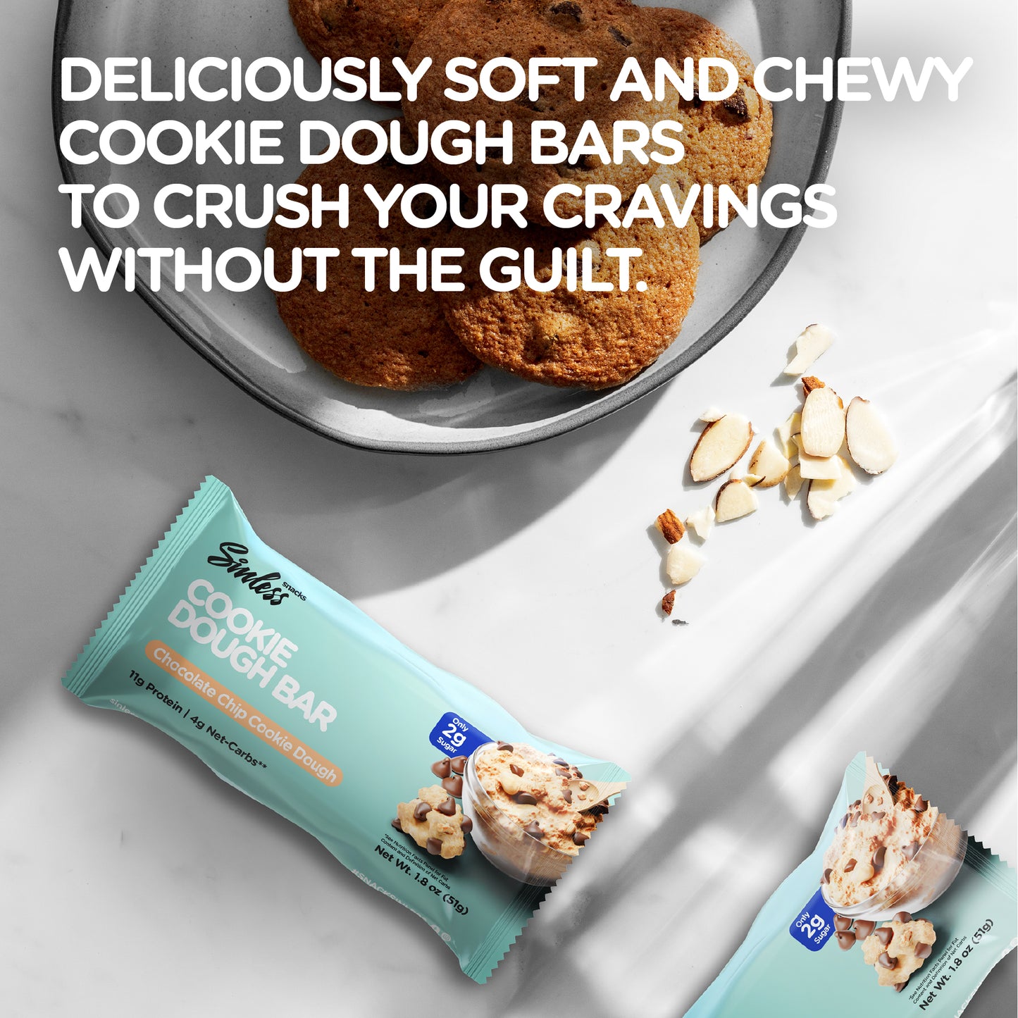 Chocolate Chip Cookie Dough Bar