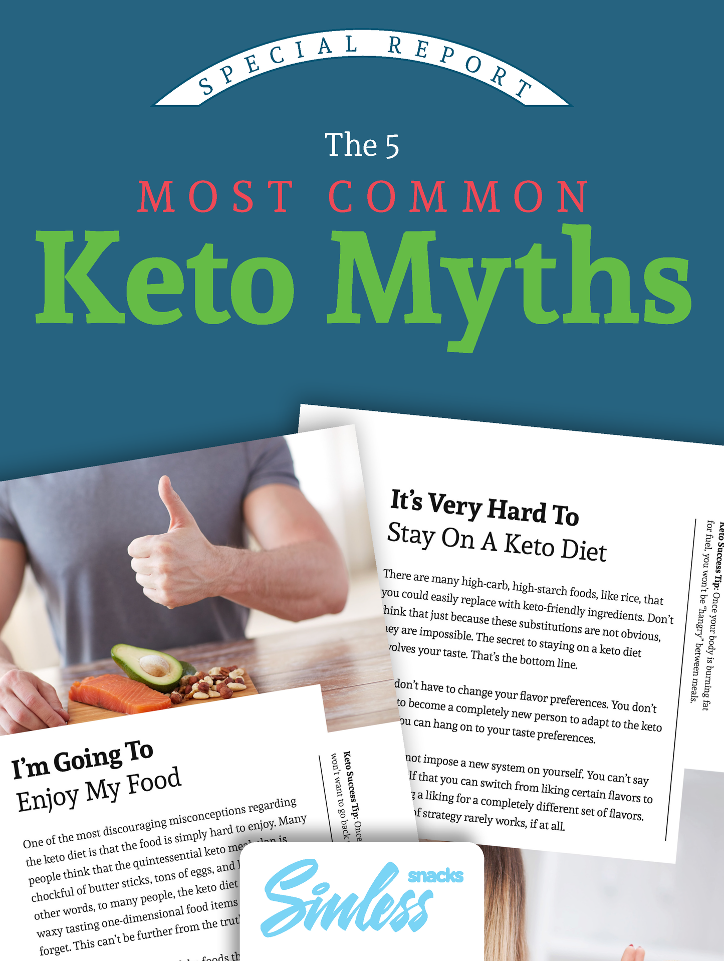5 Most Common Keto Myths (INSTANT DOWNLOAD) - Sinless Snacks