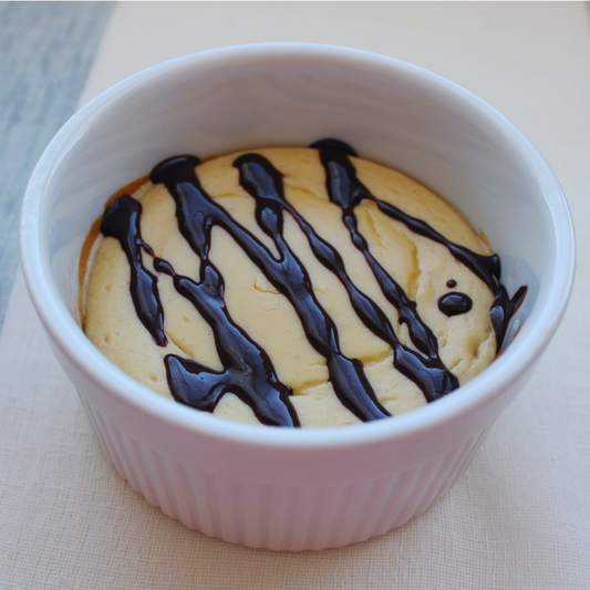 Peanut Butter Cheesecake with KetoBrownie Crust