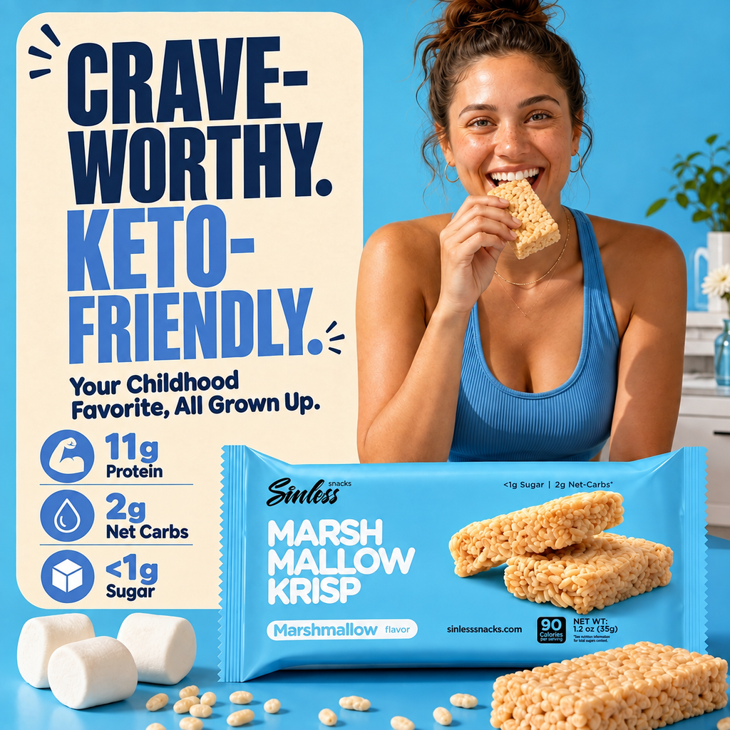 Marsh Mallow Krisp Bar!
